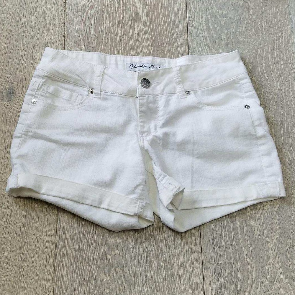 Celebrity Pink Cuffed Shorts
